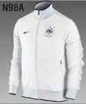 nike limitless striped veste mode promos n98a-2012-blance